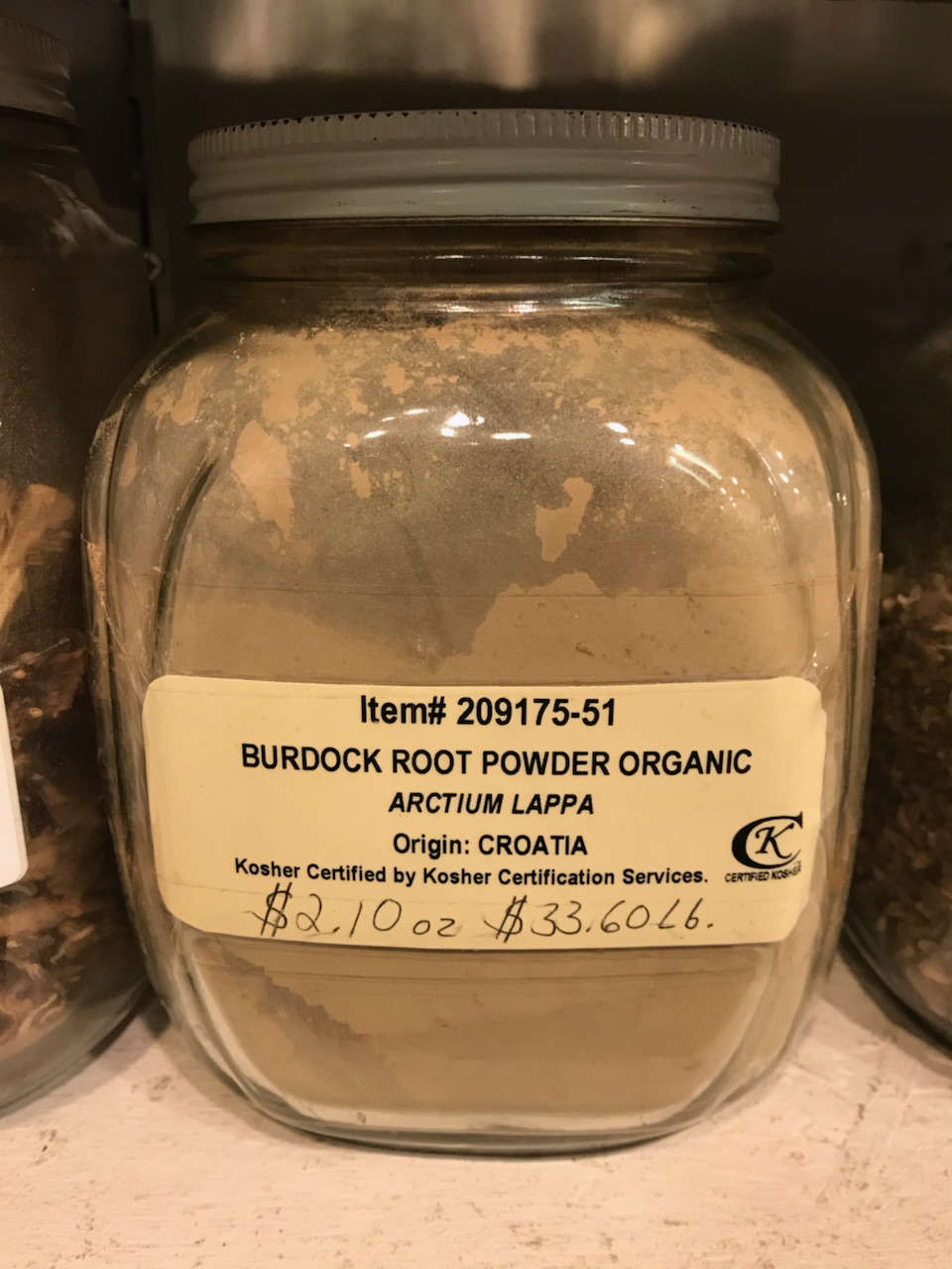 Burdock Root Powder