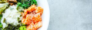 a healthy bowl of food for the summer time