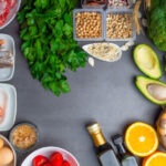 food display containing essential minerals